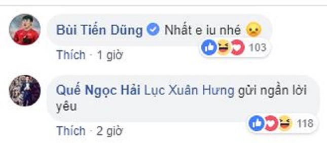 Các cầu thủ đội tuyển Việt Nam "GATO" với Đình Trọng, Xuân Hưng khi được HLV Park tới thăm ảnh 3