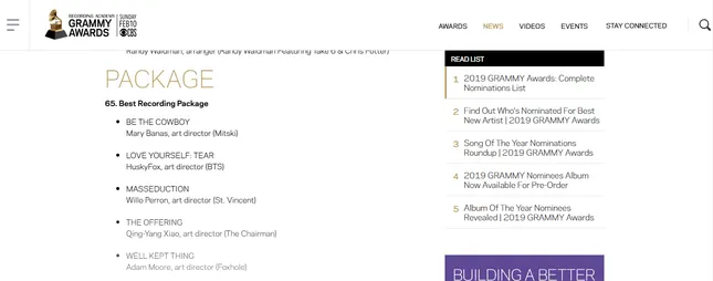 Lần đầu tiên đến Grammy, BTS đã thể hiện niềm tự hào của người Hàn Quốc như thế nào? ảnh 1