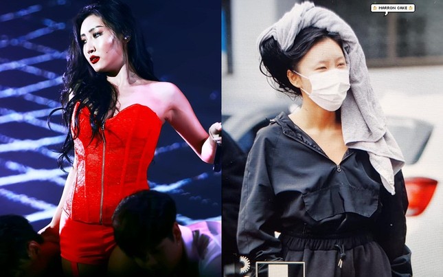 Choáng với style “đầu đang gội dở” của Hwasa (Mamamoo) khi xuất hiện tại Music Bank ảnh 3