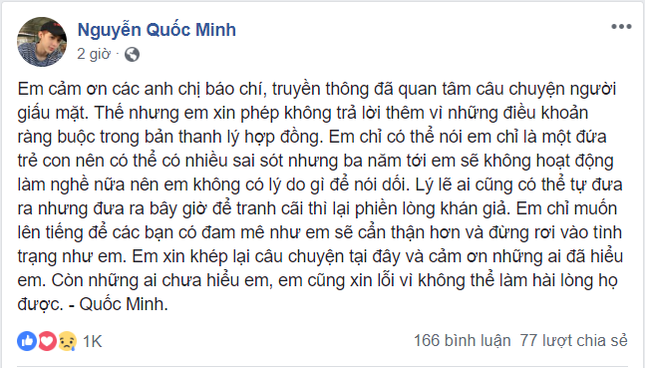 Tăng Nhật Tuệ chính thức lên tiếng khi bị nghi ngờ bạo hành cựu thành viên nhóm nhạc Zero9 ảnh 5