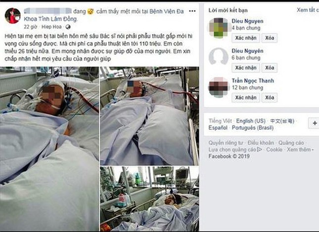 Lật tẩy thiếu nữ rao trên mạng sẵn sàng "làm mọi thứ" để phẫu thuật cho mẹ ảnh 1