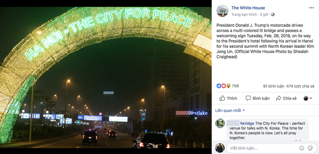 Cầu Nhật Tân xuất hiện trên fanpage của Nhà Trắng, dân mạng Mỹ trầm trồ: "Lộng lẫy quá" ảnh 3