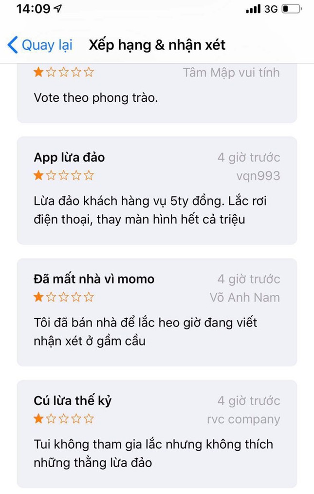 Ví điện tử MoMo bị tố lừa đảo sau "lắc heo trúng 5 tỉ đồng" ảnh 2