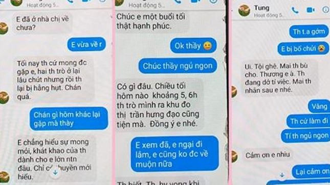 Xác minh vụ thầy giáo đã có gia đình bị tố "gạ tình" học sinh ảnh 1