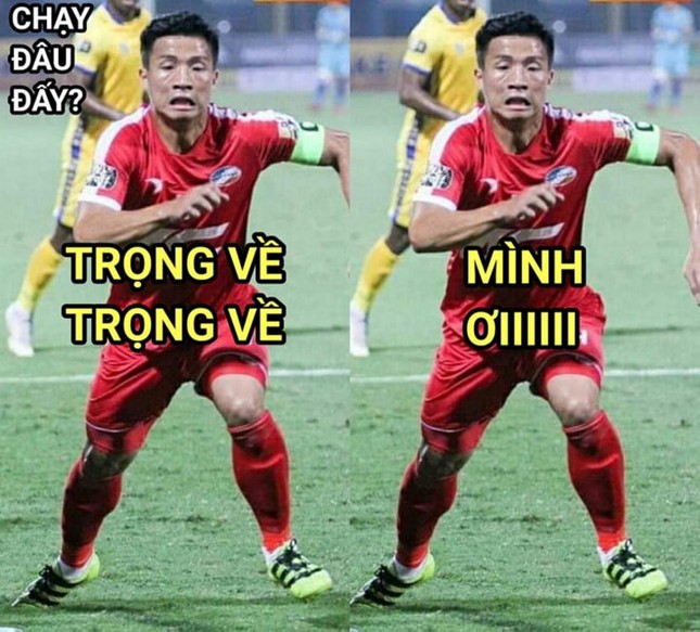 Loạt ảnh chế hài hước chào mừng cầu thủ Đình Trọng về nước ảnh 5