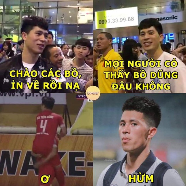 Loạt ảnh chế hài hước chào mừng cầu thủ Đình Trọng về nước ảnh 6