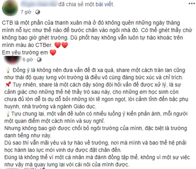 Teen Thái Bình trải lòng vụ thầy giáo "gạ tình": "Xin đừng đánh giá tập thể vì sai lầm cá nhân" ảnh 6