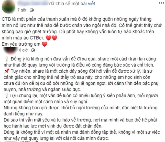 Teen Thái Bình trải lòng vụ thầy giáo "gạ tình": "Xin đừng đánh giá tập thể vì sai lầm cá nhân" ảnh 6