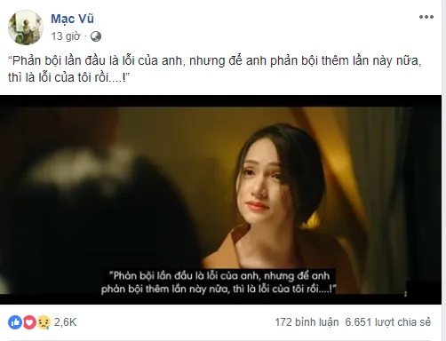 Câu nói trong MV mới ra mắt của Hương Giang idol trở thành "hot trend" mạng xã hội ảnh 2