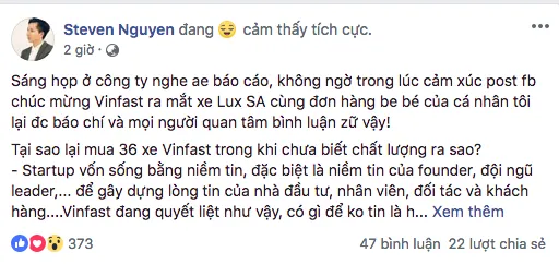 "Chồng nhà người ta" chưa từng làm mình thất vọng: CEO trẻ tuổi đặt mua 36 ô tô tặng vợ ảnh 1