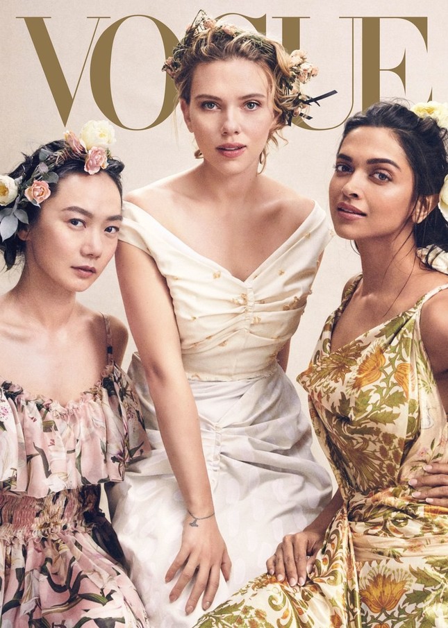 Scarlett Johansson, Angela Baby, Bae Doona... rạng rỡ trên bìa tạp chí Vogue Mỹ ảnh 2