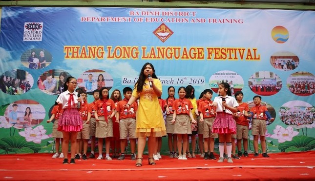 Học ngoại ngữ năng động như teen THCS Thăng Long (Hà Nội), có riêng một ngày hội để "khoe" tài! ảnh 2