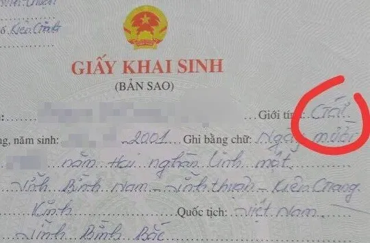 Nữ sinh không được làm hồ sơ tuyển sinh Đại học vì giới tính giấy khai sinh là "Gái" ảnh 1