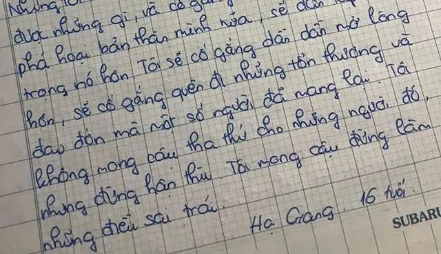 Cô giáo dạy Văn yêu cầu học trò viết thư cho... chính mình ở thì tương lai ảnh 1