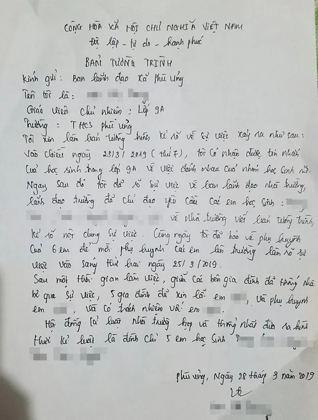 Vụ nữ sinh bị đánh hội đồng ở Hưng Yên: "Nhà trường lừa chúng tôi" ảnh 2