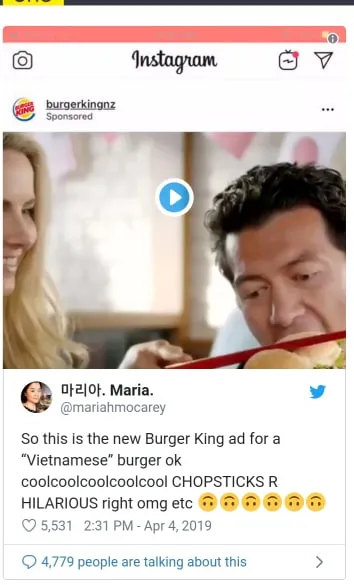Burger King New Zealand phải xóa quảng cáo bị cho là chế giễu văn hóa ẩm thực Việt Nam ảnh 2