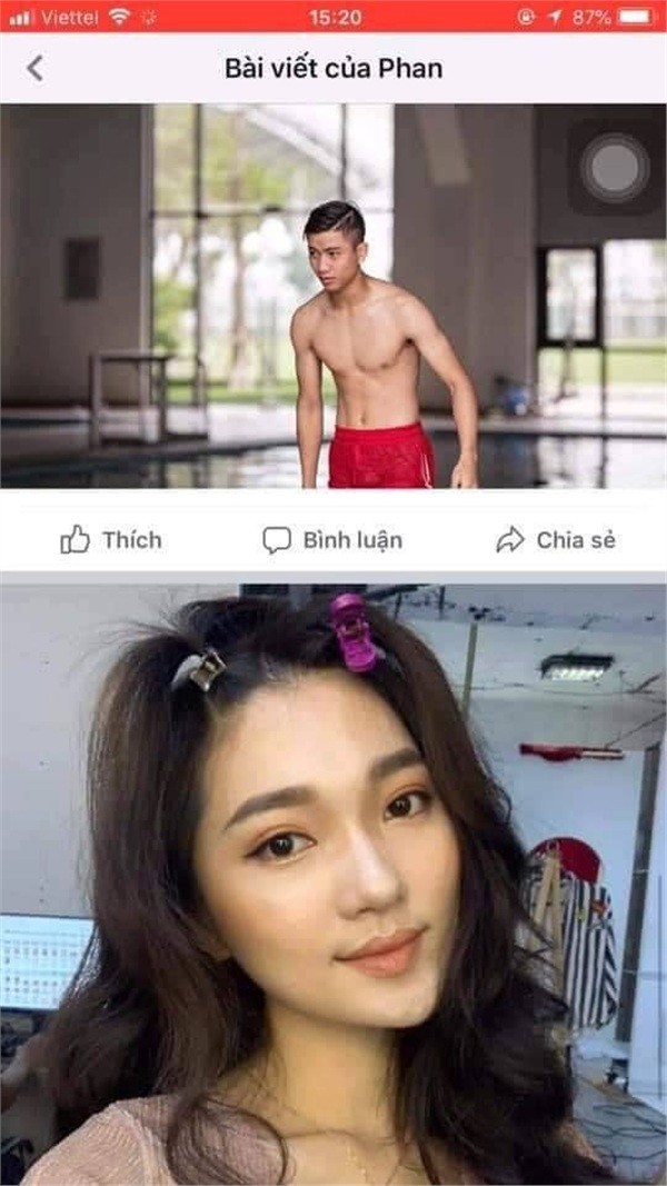 Đăng ảnh "cô gái quen quen" lên Facebook, Văn Đức xóa ngay nhưng vẫn bị lộ "người ấy là ai" ảnh 2