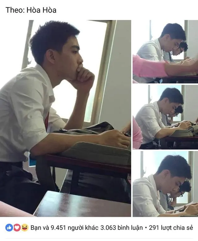 “Hot boy bàn bên” ĐH Tôn Đức Thắng khiến dân mạng rần rần tìm kiếm ảnh 1