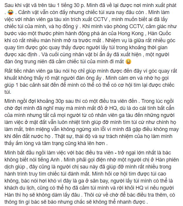 Midu kể lại hành trình ly kì đi tìm chiếc túi xách giá trị bị thất lạc tại Hàn Quốc ảnh 3