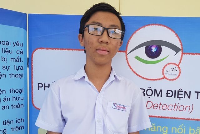 Khánh Hòa: Nam sinh lớp 9 ra mắt “siêu phẩm” phần mềm chống trộm điện thoại ảnh 2