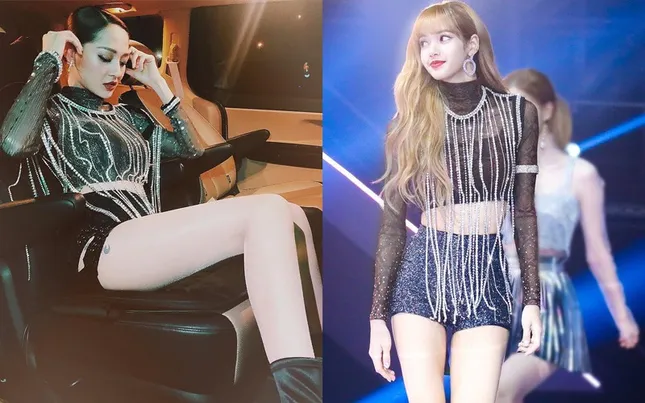 Gây tranh cãi khi "đụng hàng" với trang phục của Lisa (Black Pink), stylist của Bảo Anh nói gì? ảnh 1