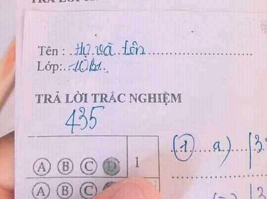 Những khoảnh khắc "mất não" hài hước khiến bạn gật gù: "Ừ đúng, chỉ có thể là học sinh" ảnh 4