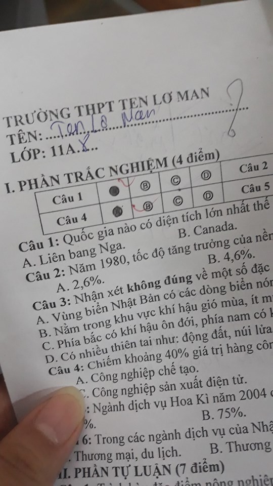 Những khoảnh khắc "mất não" hài hước khiến bạn gật gù: "Ừ đúng, chỉ có thể là học sinh" ảnh 5