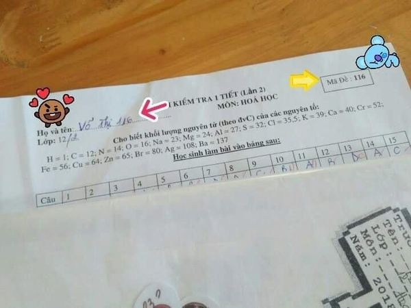 Những khoảnh khắc "mất não" hài hước khiến bạn gật gù: "Ừ đúng, chỉ có thể là học sinh" ảnh 10