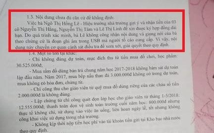 Hiệu trưởng chỉ đạo cắt xén hơn 1.700 suất ăn của học sinh ảnh 2