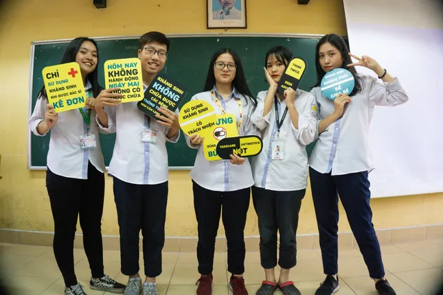 Teen THPT Kim Liên học cách sử dụng kháng sinh an toàn qua dự án "AMR - The Untold Story" ảnh 4