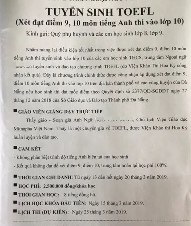 Nhiều học sinh Đà Nẵng yếu môn tiếng Anh đỗ chứng chỉ quốc tế: Ôn thi cùng một địa chỉ ảnh 3