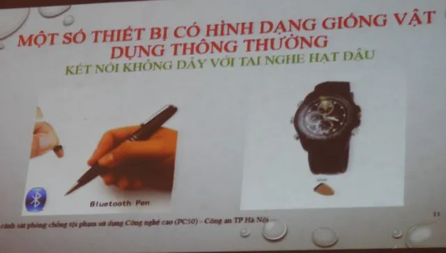 Tuyển sinh lớp 10 Hà Nội: Cảnh báo thiết bị chụp đề thi nhỏ như cúc áo ảnh 3