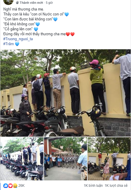 Chuyện mùa thi: "Vất vả ôn bài cả tháng cũng chẳng bằng 2 tiếng nắng nôi cha mẹ đứng chờ" ảnh 3