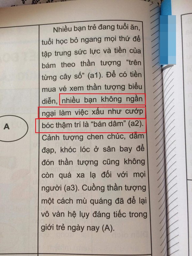 Sách tham khảo gây phẫn nộ khi lấy ví dụ: Fan K-Pop... bán thân để có tiền mua vé concert ảnh 3
