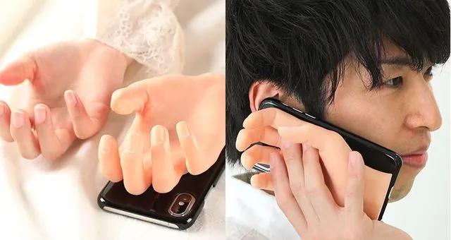 Nhật Bản: Ốp điện thoại "tay nắm tay" cho người ế bền vững ảnh 1