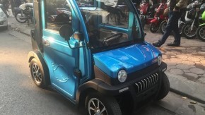 Cộng đồng mạng xôn xao về hình ảnh chiếc ô tô 3 bánh mini giá 50 triệu ở Hà Nội ảnh 5