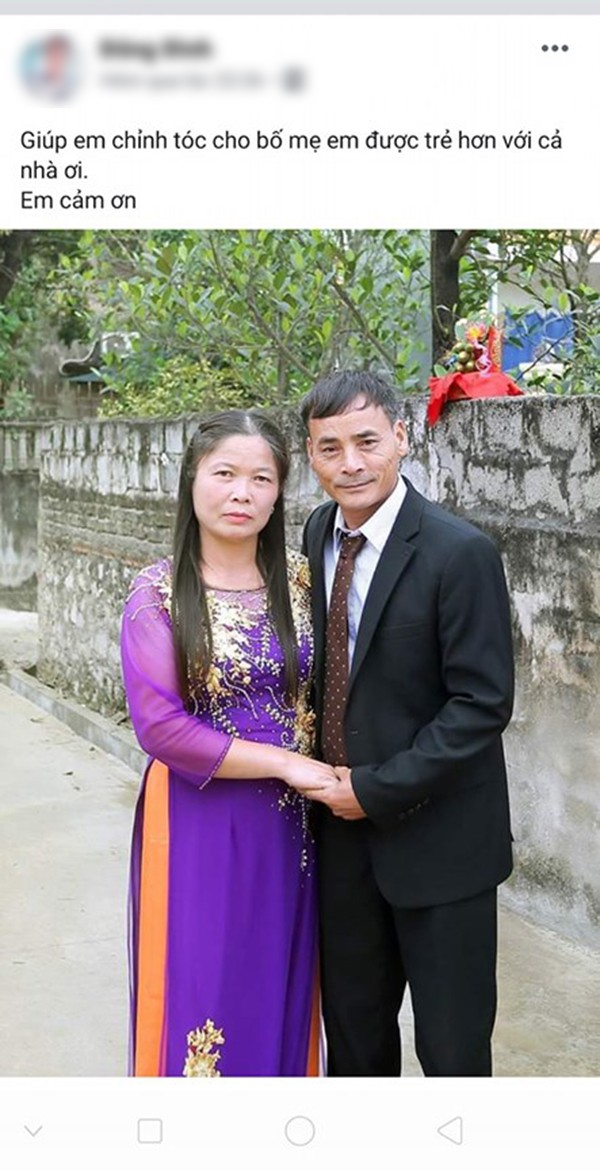 Mang ảnh bố mẹ lên mạng nhờ chỉnh sửa, chàng trai "hoảng hồn" khi nhận lại kết quả ảnh 1