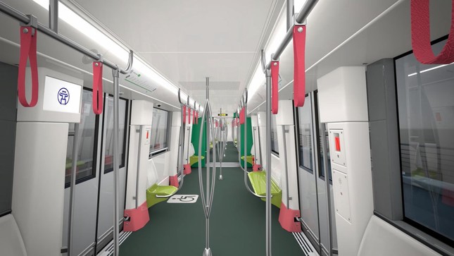 Hình ảnh tàu tuyến metro Nhổn - Ga Hà Nội đang lắp ráp tại Pháp ảnh 4