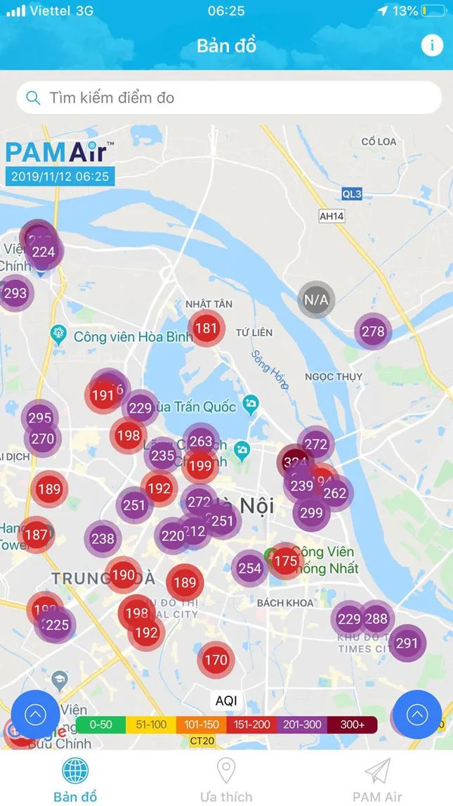 Tình trạng ô nhiễm không khí ở Hà Nội lại vọt lên ngưỡng nguy hại và đang lan rộng ảnh 2