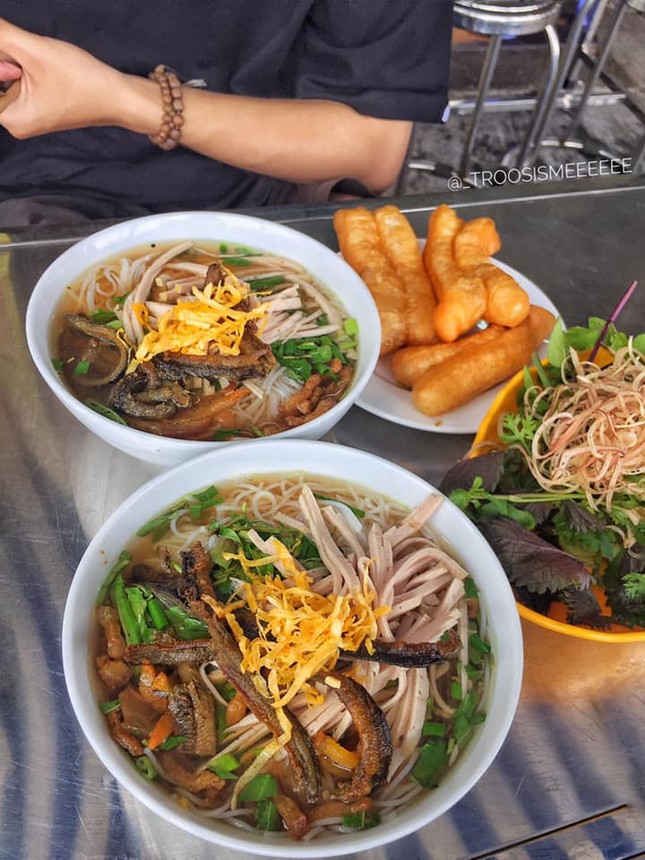 Tưởng là biến tấu của bún thang, hóa ra bún thang lươn là đặc sản lâu đời tại Hưng Yên ảnh 3