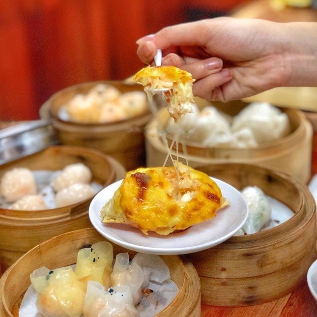 Món ngon cuối tuần: mai cua phủ phô mai đầy lạ vị, hút giới trẻ ở TP.HCM ảnh 8