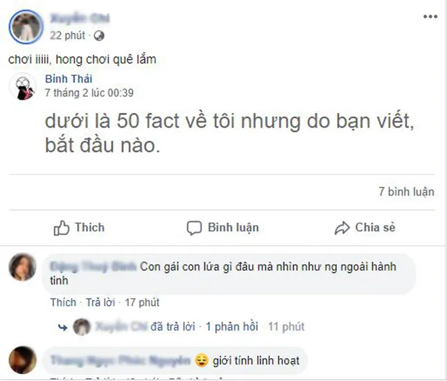 Trào lưu "50 sự thật về tôi nhưng do bạn viết", cơ hội "bóc phốt" bạn bè là đây chứ đâu! ảnh 5