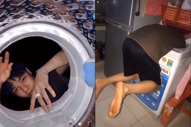 Lên ảnh với máy giặt "ngầu lòi", ai ngờ hậu trường chụp ảnh của giới trẻ lại thế này đây ảnh 6