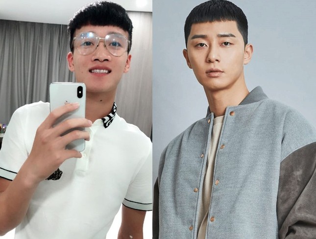 Dân mạng bắt trend tóc ngố tàu của Park Seo Joon trong "Itaewon Class" ảnh 2