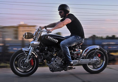 Ngỡ ngàng với bản độ Yamaha Virago siêu độc - ảnh 1