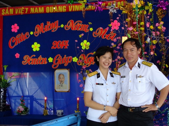 Lữ đoàn tàu không số đón xuân - ảnh 13