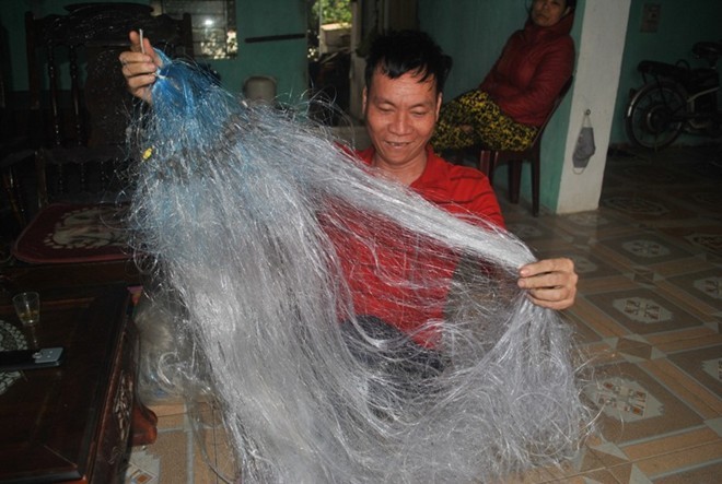 Người teo tứ chi săn cá khủng ở sông Mã - ảnh 1