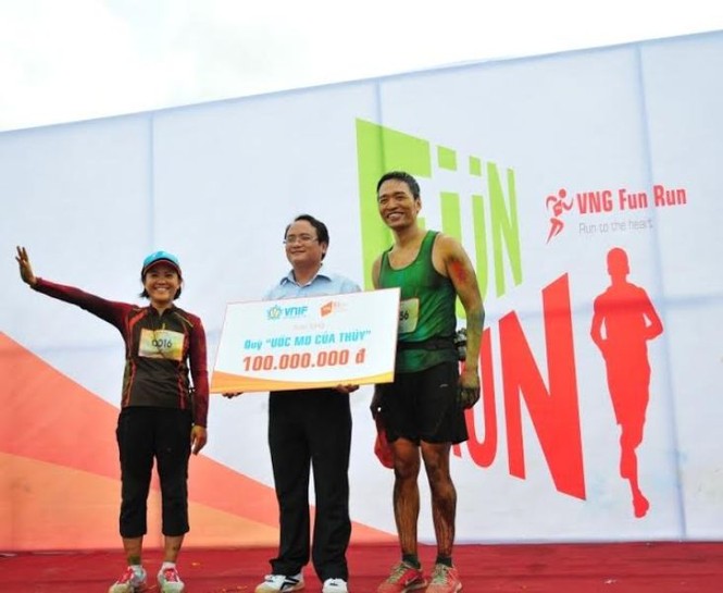 Chạy bộ gây quỹ vì trẻ em ung thư - ảnh 1