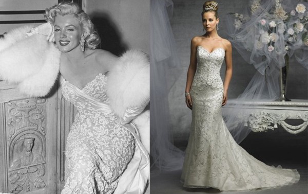 Váy cưới sexy lấy cảm hứng từ Marilyn Monroe - ảnh 2