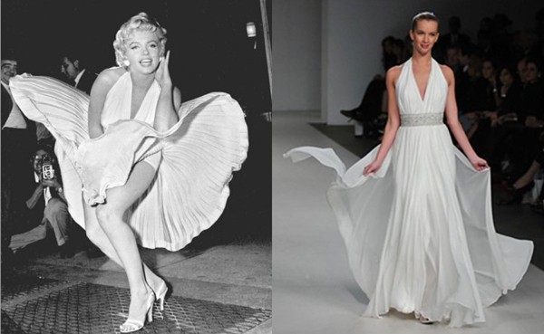 Váy cưới sexy lấy cảm hứng từ Marilyn Monroe - ảnh 4